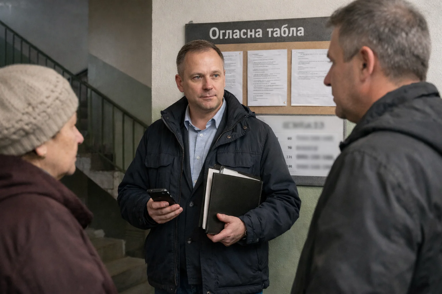 Razgovor upravnika sa stanarima